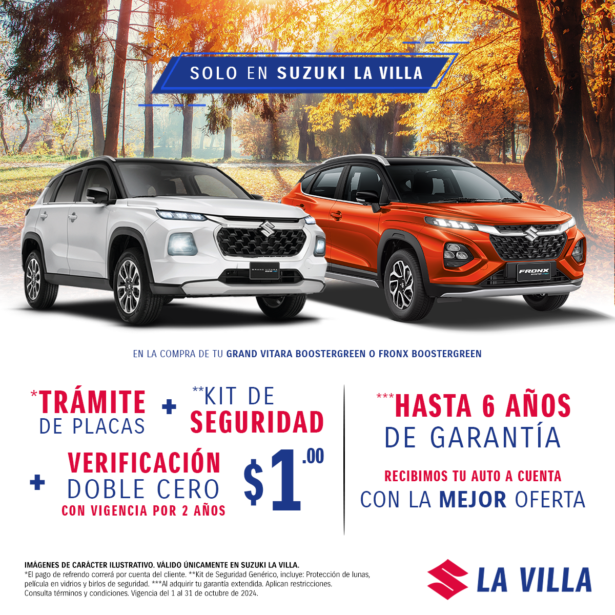 Promociones suzuki la villa