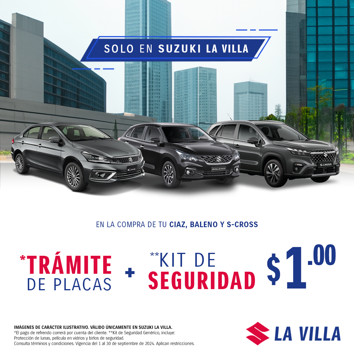 Promociones suzuki la villa